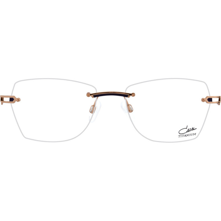 Cazal 1275 001 bleu marine-or - vue de face