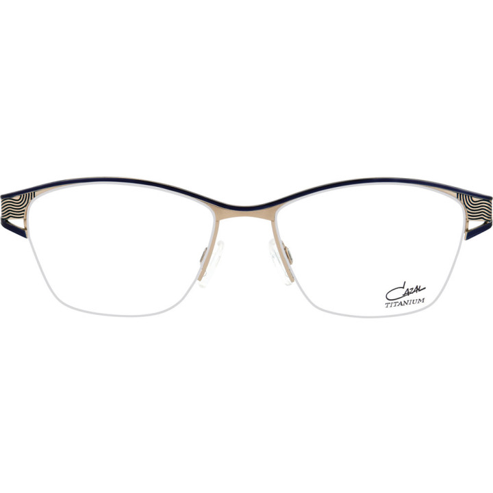 Cazal 1274 001 bleu marine-or - vue de face