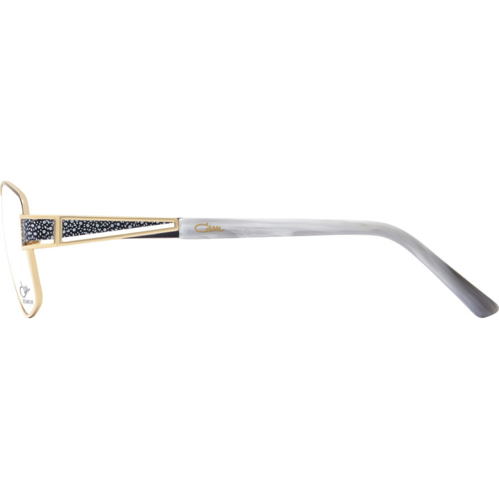 Cazal 1245 001 bleu - vue de profil