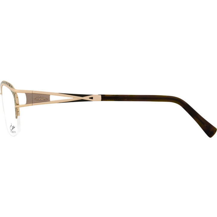 Cazal 1281 001 pistache-or - vue de profil
