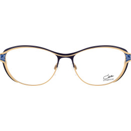 Cazal 1282 001 bleu marine-or - vue de face