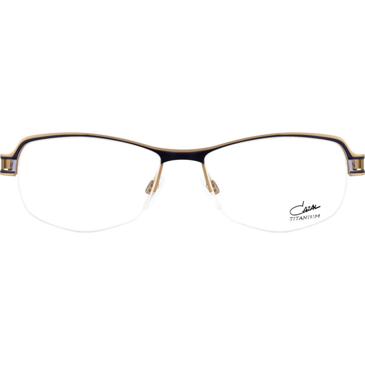Cazal 1285 001 bleu marine-or - vue de face