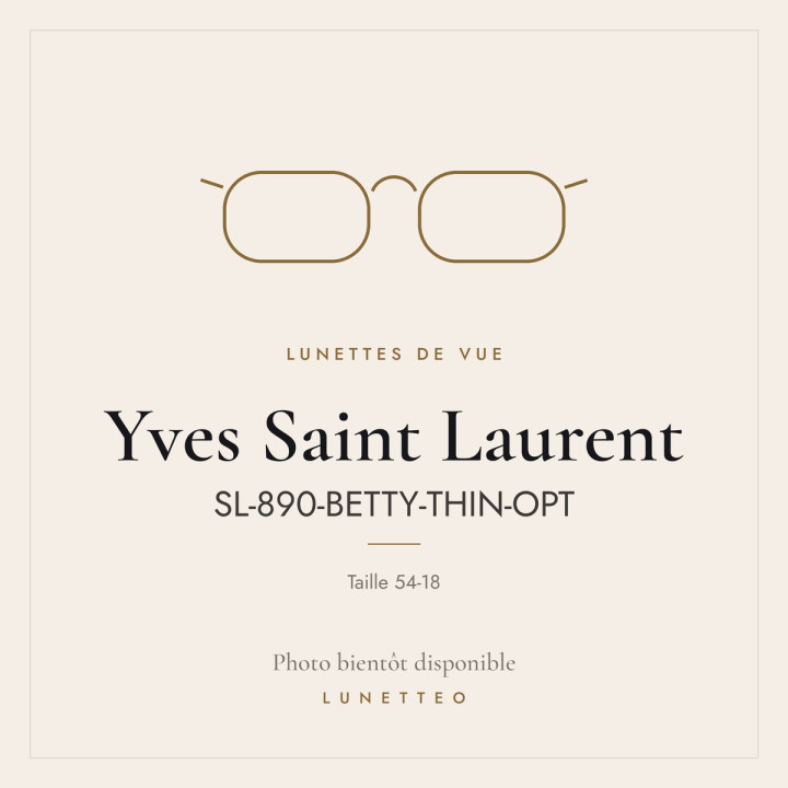Lunettes de vue Yves Saint Laurent SL-890-BETTY-THIN-OPT