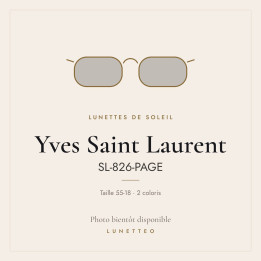 Lunettes de soleil Yves Saint Laurent SL-826-PAGE