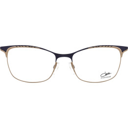 Cazal 1287 001 bleu marine-or - vue de face