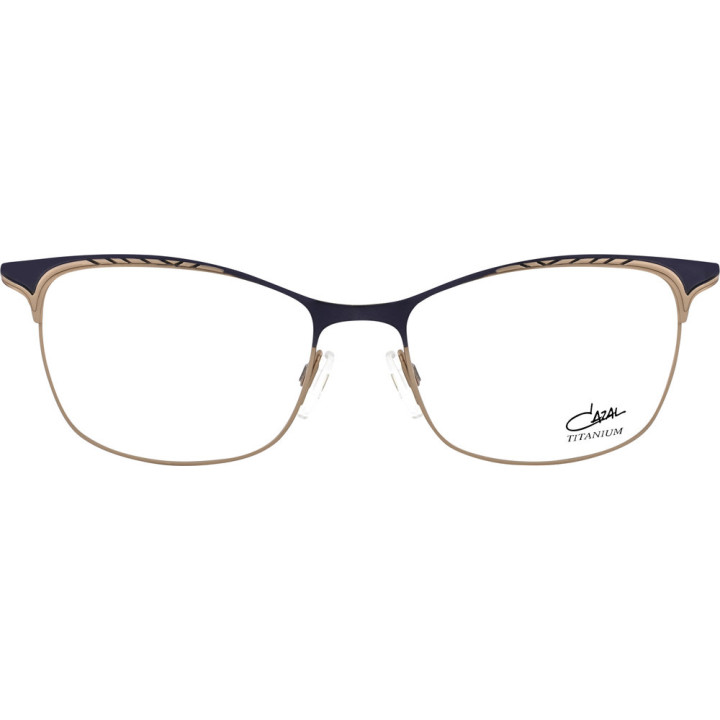 Cazal 1287 001 bleu marine-or - vue de face