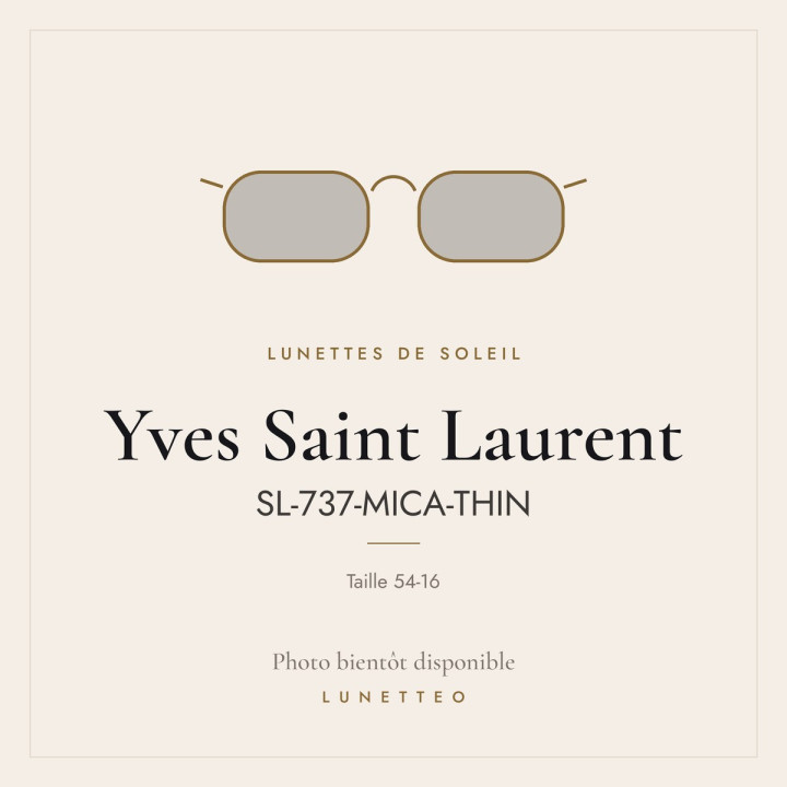 Lunettes de soleil Yves Saint Laurent SL-737-MICA-THIN
