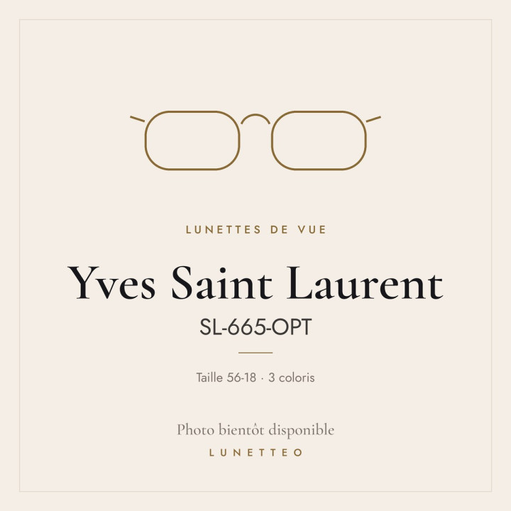 Lunettes de vue Yves Saint Laurent SL-665-OPT