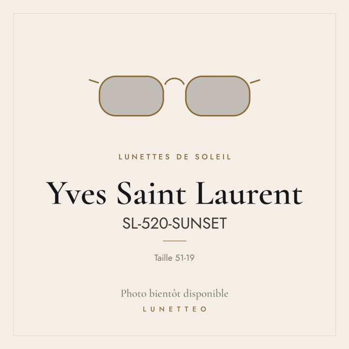 Lunettes de soleil Yves Saint Laurent SL-520-SUNSET