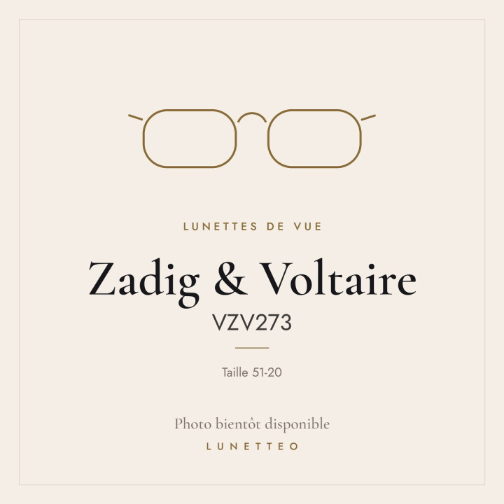 Lunettes de vue Zadig & Voltaire VZV273