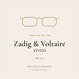 Lunettes de vue Zadig & Voltaire VZV223