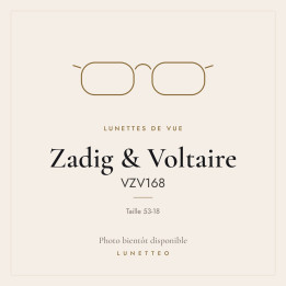 Lunettes de vue Zadig & Voltaire VZV168