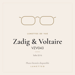 Lunettes de vue Zadig & Voltaire VZV043
