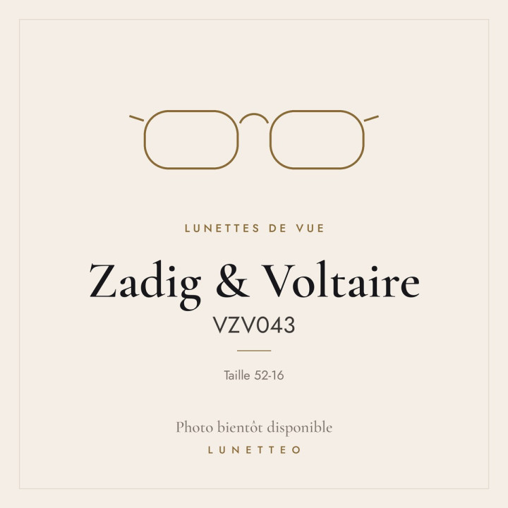 Lunettes de vue Zadig & Voltaire VZV043