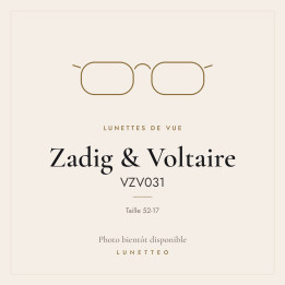Lunettes de vue Zadig & Voltaire VZV031