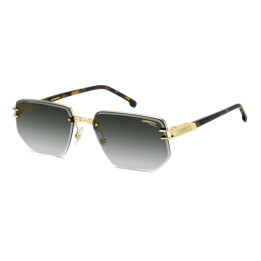 Lunettes de soleil Carrera 1070/S Gold Brown Havana / verres Green Shaded (0NR-9K)