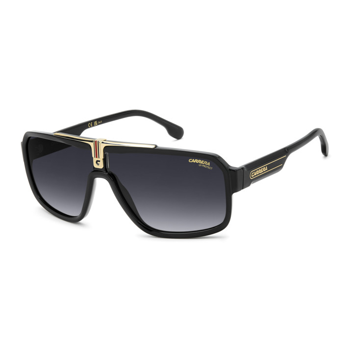 Lunettes de soleil Carrera 1091/S Black / verres Dark Grey Shaded (807-9O)