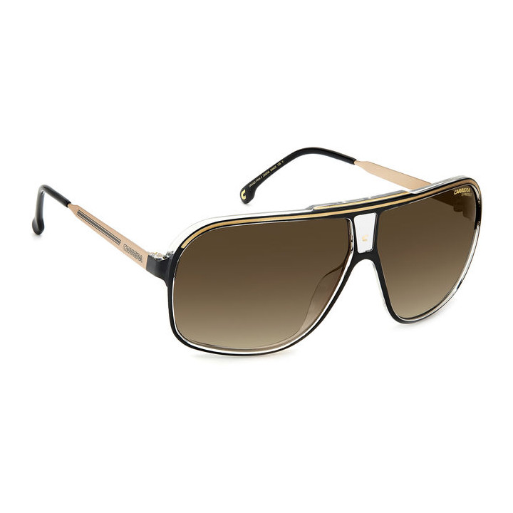Lunettes de soleil Carrera GRAND PRIX 3 Black Gold / verres Brown Shaded (2M2-HA)