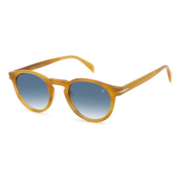 Lunettes de soleil David Beckham DB 1036/S Havana Honey / verres Dk Blue Shaded (C9B-08)