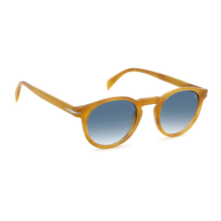 Lunettes de soleil David Beckham DB 1036/S Havana Honey / verres Dk Blue Shaded (C9B-08)