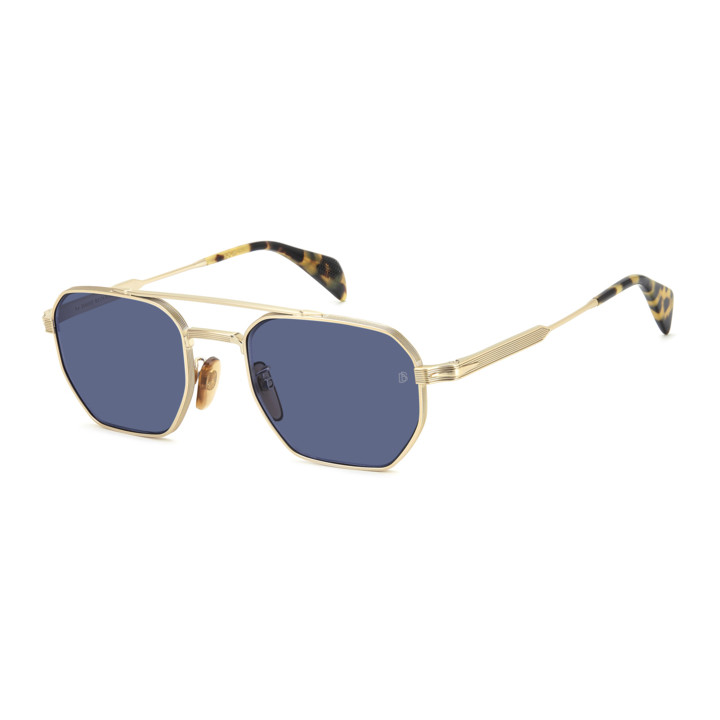 Lunettes de soleil David Beckham DB 1229/S Gold Honey Havana / verres Blue Avio Antireflex (HM2-A9)