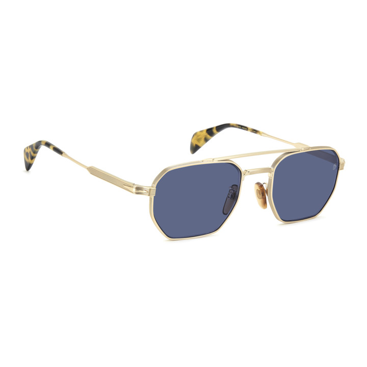 Lunettes de soleil David Beckham DB 1229/S Gold Honey Havana / verres Blue Avio Antireflex (HM2-A9)