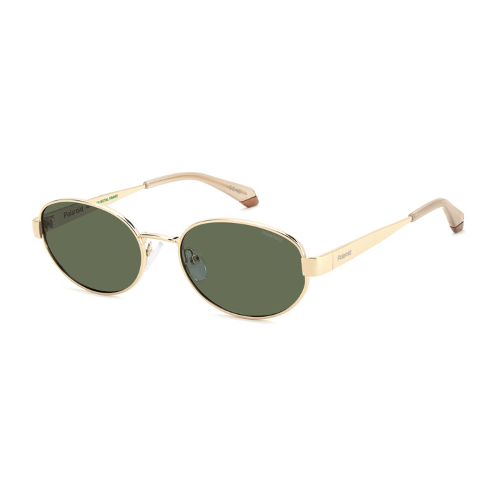 Lunettes de soleil Polaroid PLD 6254/S/X Rose Gold / verres Green Polarized (000-UC)