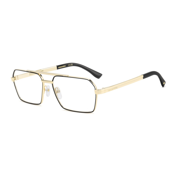 Lunettes de vue Dsquared2 D2 0217 Matte Black Gold (I46)