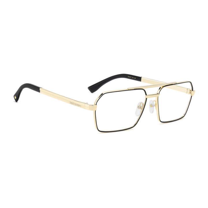 Lunettes de vue Dsquared2 D2 0217 Matte Black Gold (I46)