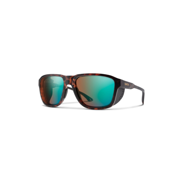 Lunettes de soleil Smith EMBARK Matte Brown Havana / verres Blue Mirror Photochr Hc Oleoph (HGC-GH)