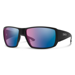 Lunettes de soleil Smith GUIDE CHOICE/N Matte Black / verres Blue Mirror Pink Polarized Ft Hc (003-7V)