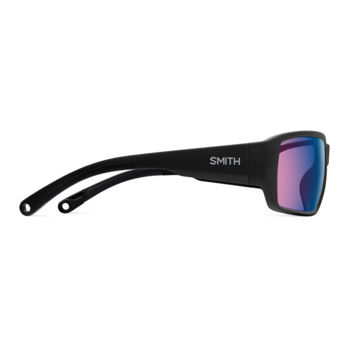 Lunettes de soleil Smith HOOKSET Matte Black / verres Blue Mirror Pink Polarized Ft Hc (003-7V)
