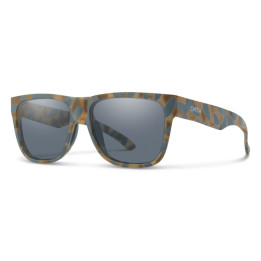 Lunettes de soleil Smith LOWDOWN 2/S Matte Blue Havana / verres Grey Polarized High Contrast (U1F-E3)