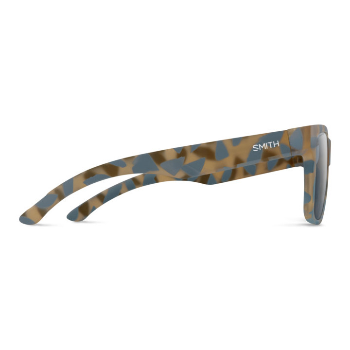 Lunettes de soleil Smith LOWDOWN 2/S Matte Blue Havana / verres Grey Polarized High Contrast (U1F-E3)