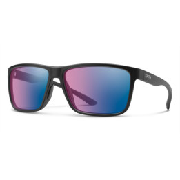 Lunettes de soleil Smith RIPTIDE/S Matte Black / verres Blue Mirror Pink Polarized Ft Hc (003-7V)