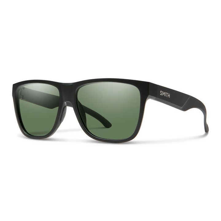 Lunettes de soleil Smith LOWDOWN XL 2 Matte Black / verres Green Polarized High Contrast (003-L7)