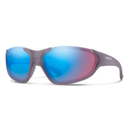 Lunettes de soleil Smith SLIDERS Matte Violet Crystal / verres Blue Mirror Hight Contrast (4QI-G0)