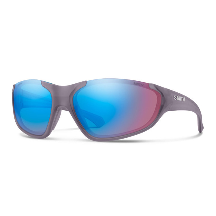Lunettes de soleil Smith SLIDERS Matte Violet Crystal / verres Blue Mirror Hight Contrast (4QI-G0)