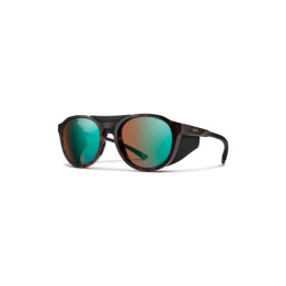 Lunettes de soleil Smith VENTURE Matte Brown Havana / verres Blue Mirror Photochr Hc Oleoph (HGC-GH)