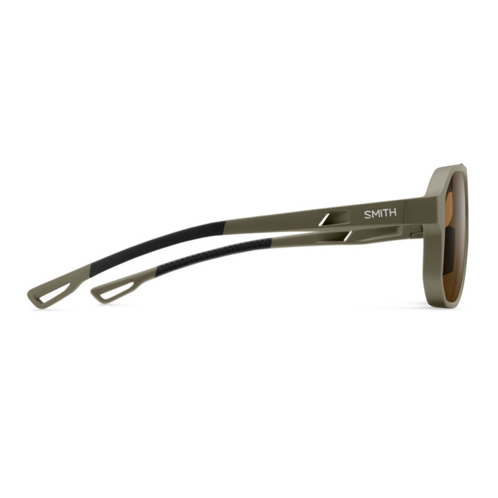 Lunettes de soleil Smith TRUSS Matte Olive Green / verres Brown Polarized High Contrast (SIF-L5)