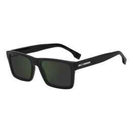Lunettes de soleil BOSS 1983/S Black / verres Grey High Contrast Green Mirror Antirefl (807-I8)