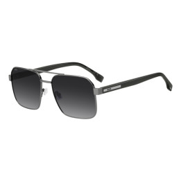 Lunettes de soleil BOSS 1985/S Dark Ruthenium / verres Dark Grey Shaded (KJ1-9O)
