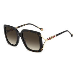 Lunettes de soleil Carolina Herrera HER 0420/S Havana / verres Brown Shaded (086-HA)