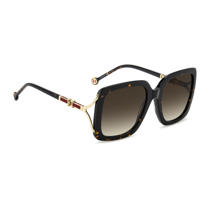 Lunettes de soleil Carolina Herrera HER 0420/S Havana / verres Brown Shaded (086-HA)