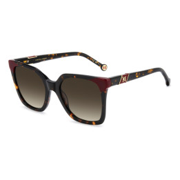 Lunettes de soleil Carolina Herrera HER 0430/S Havana / verres Brown Shaded (086-HA)