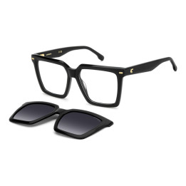 Lunettes de vue avec clip solaire Carrera CA 3080/C Black / verres Grey Shaded Polarized (807-WJ)
