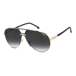 Lunettes de soleil Carrera 1089/S Gold Black Web Green Red / verres Dark Grey Shaded (5L3-9O)
