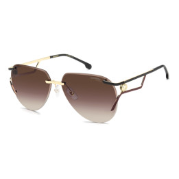 Lunettes de soleil Carrera 3103/S Gold Burgundy / verres Brown Pink Shaded (NOA-M2)