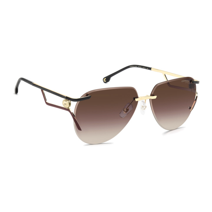 Lunettes de soleil Carrera 3103/S Gold Burgundy / verres Brown Pink Shaded (NOA-M2)