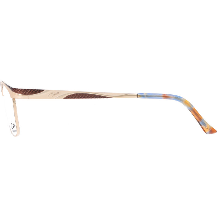 Cazal 4286 001 bleu marine-or - vue de profil